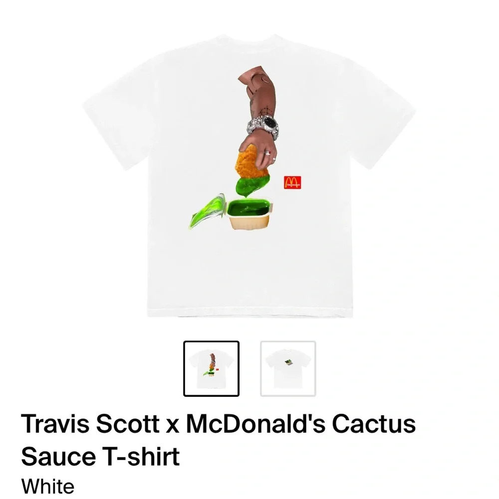 Travis Scott x Mcdonald’s Tshirt